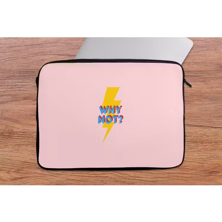 Laptophoes - Why not - Bliksem - Roze — 2