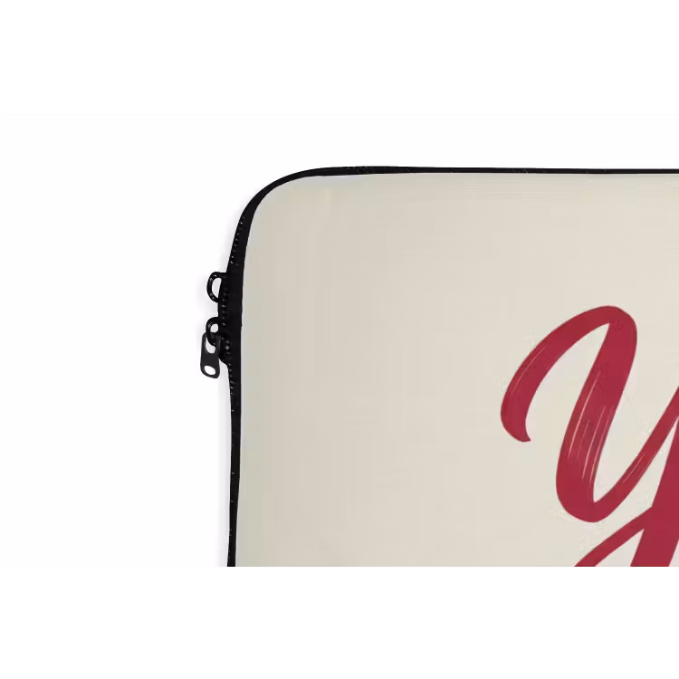 Laptophoes - you go girl - Rood - Wit — 6