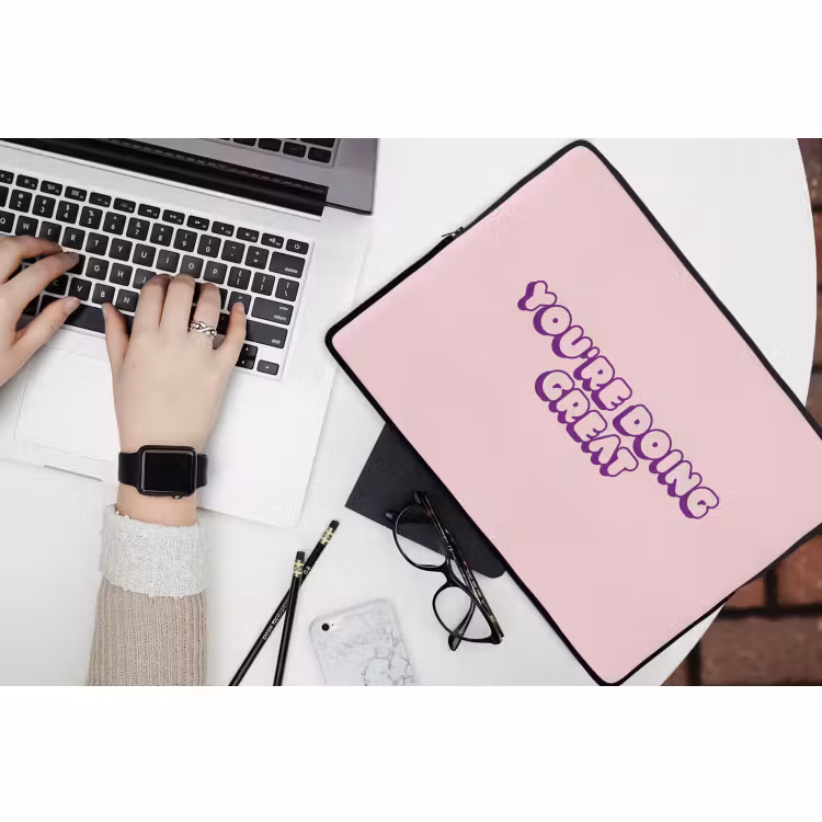 Laptophoes - You're doing great - roze - 3D — 3