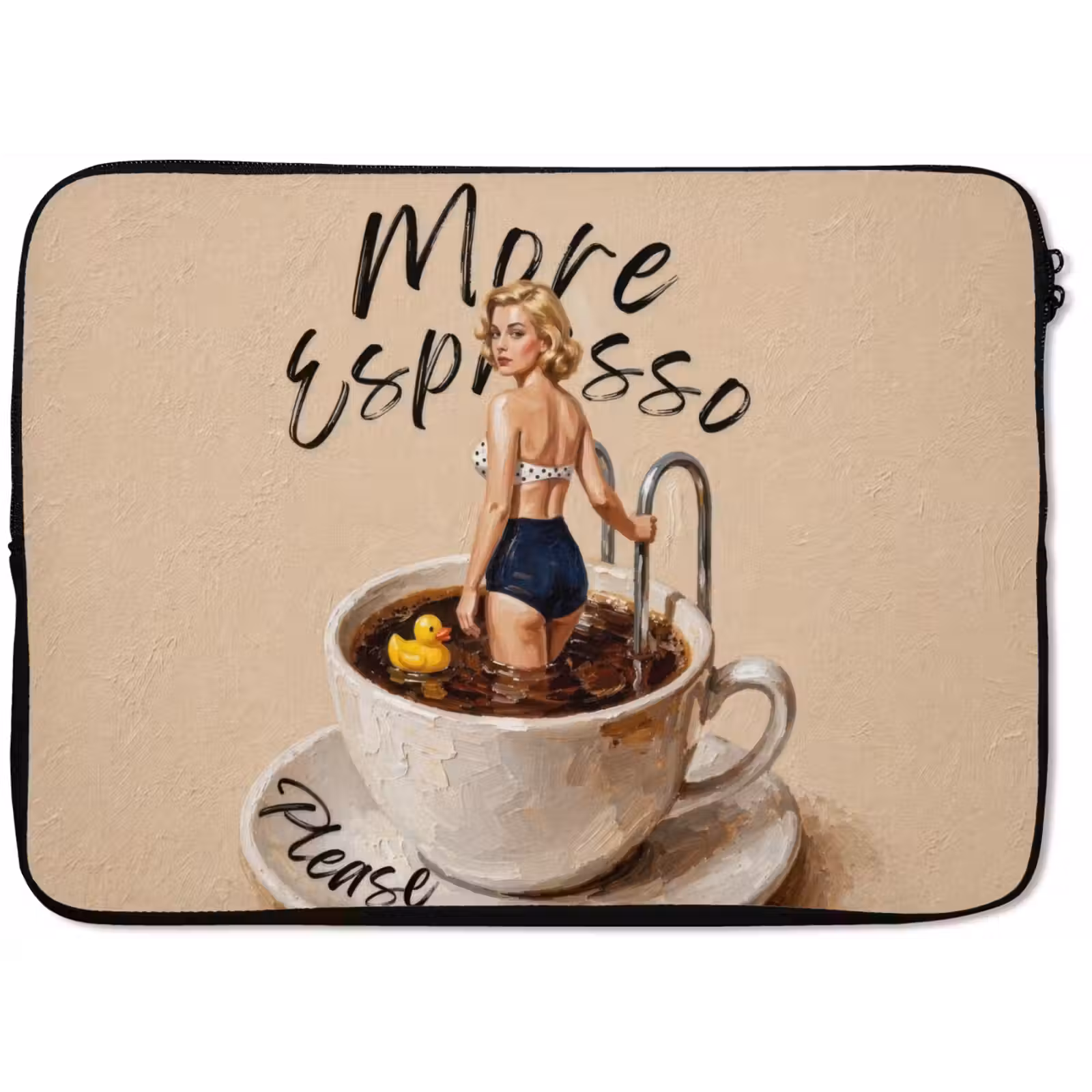Laptophoes - More espresso - Koffie - Eend — 1