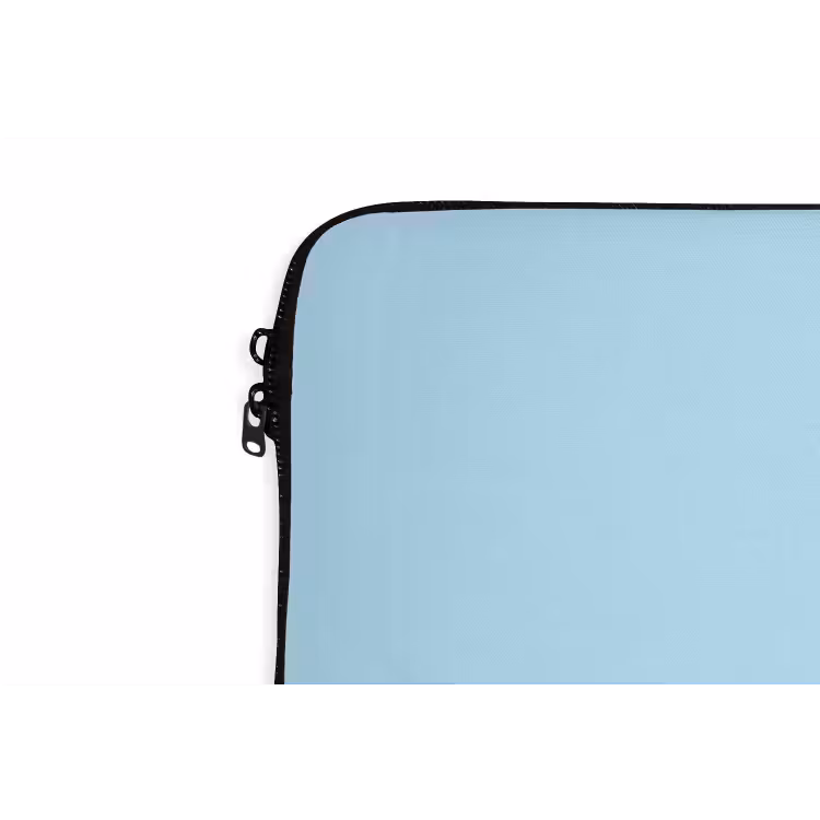 Laptophoes - Blauw - Oranje - Tekst — 6