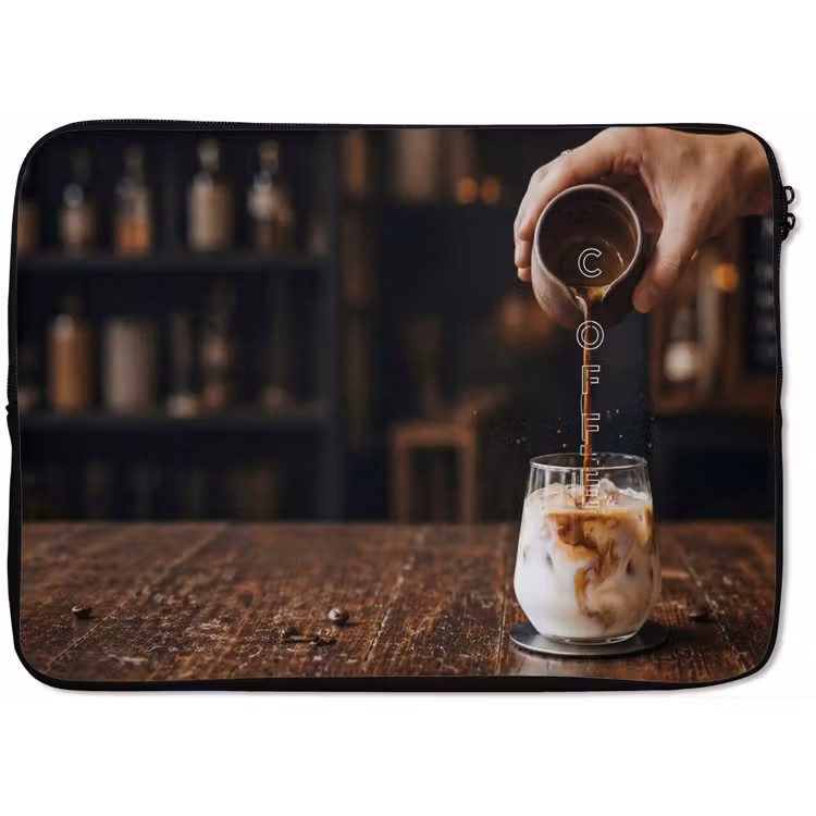 Laptophoes - Espresso - Melk - Café — 1