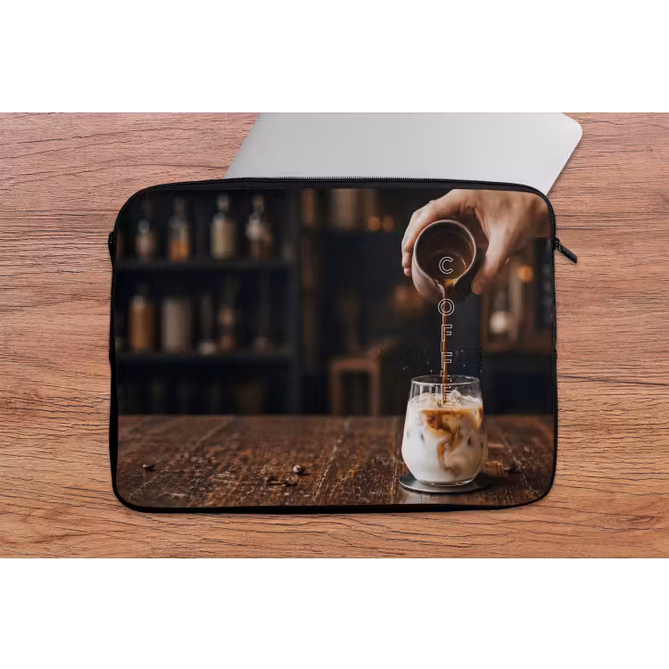Laptophoes - Espresso - Melk - Café — 2