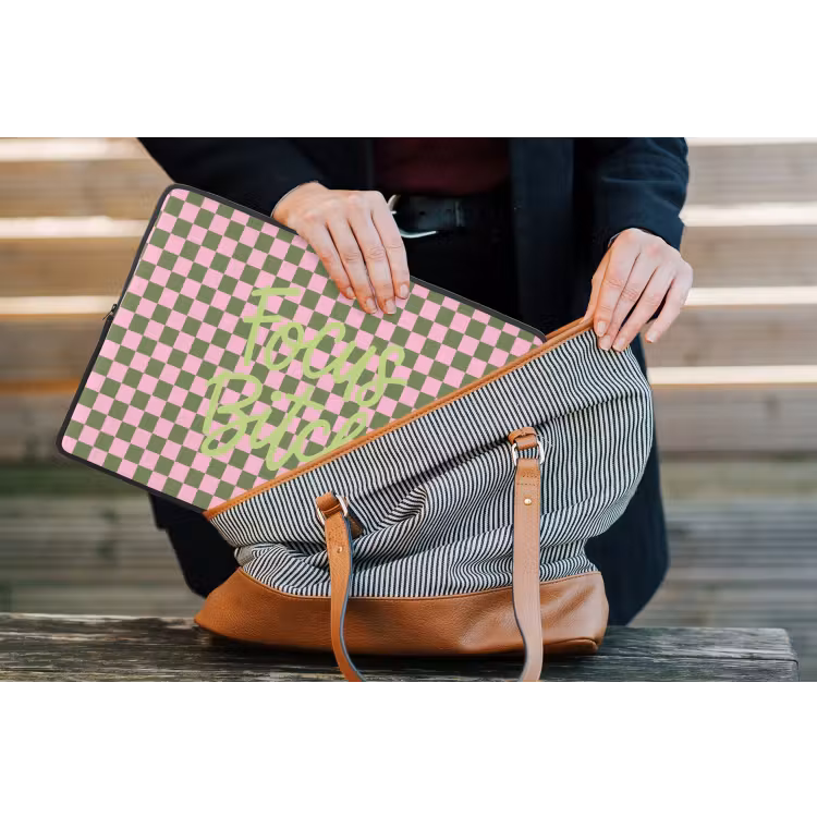 Laptophoes - Focus - Vakken - Roze — 4