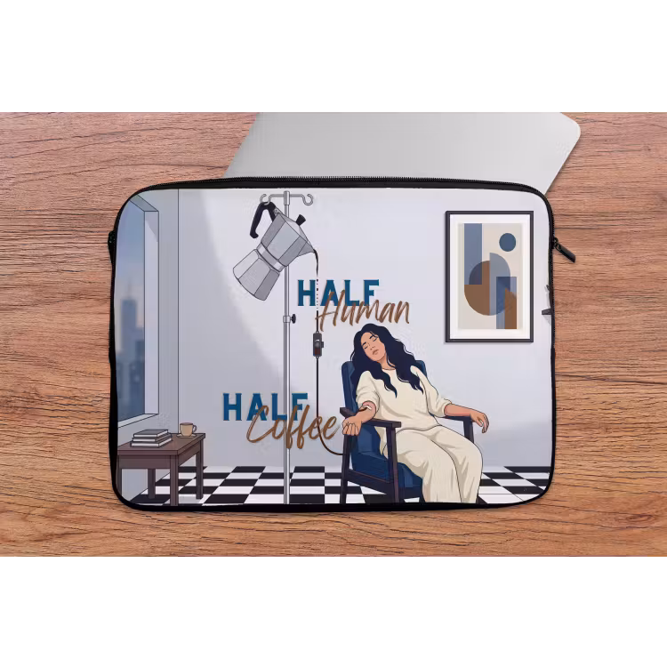 Laptophoes - Half human, Half Coffee - Infuus - Koffie — 2