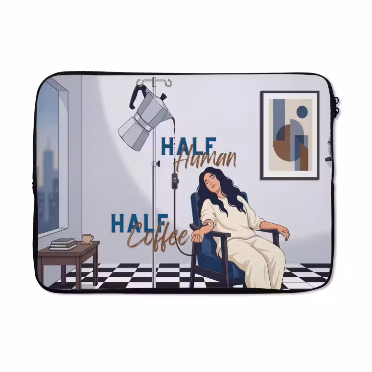 Laptophoes - Half human, Half Coffee - Infuus - Koffie — 5