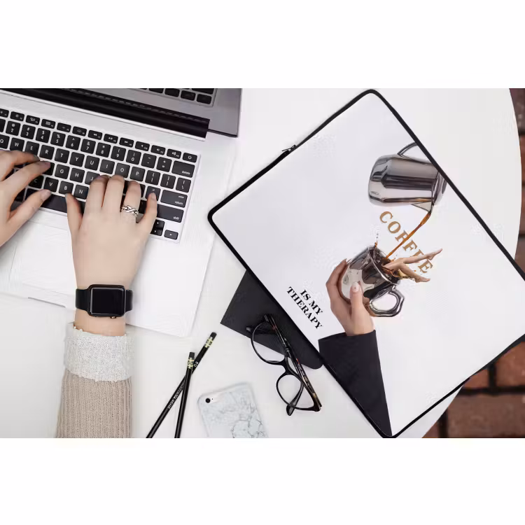 Laptophoes - Koffie - Mok - Kan - Therapie — 3