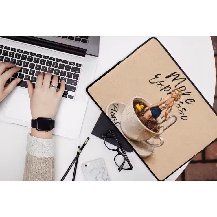 Laptophoes - More espresso - Koffie - Eend — 3