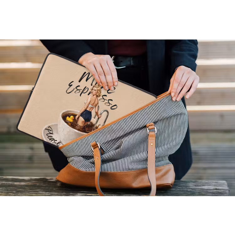 Laptophoes - More espresso - Koffie - Eend — 4