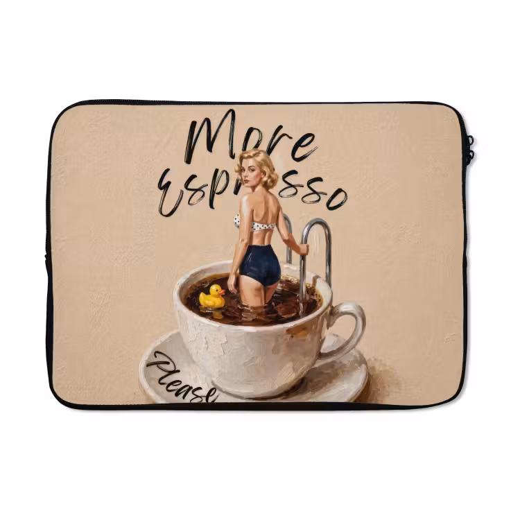 Laptophoes - More espresso - Koffie - Eend — 5
