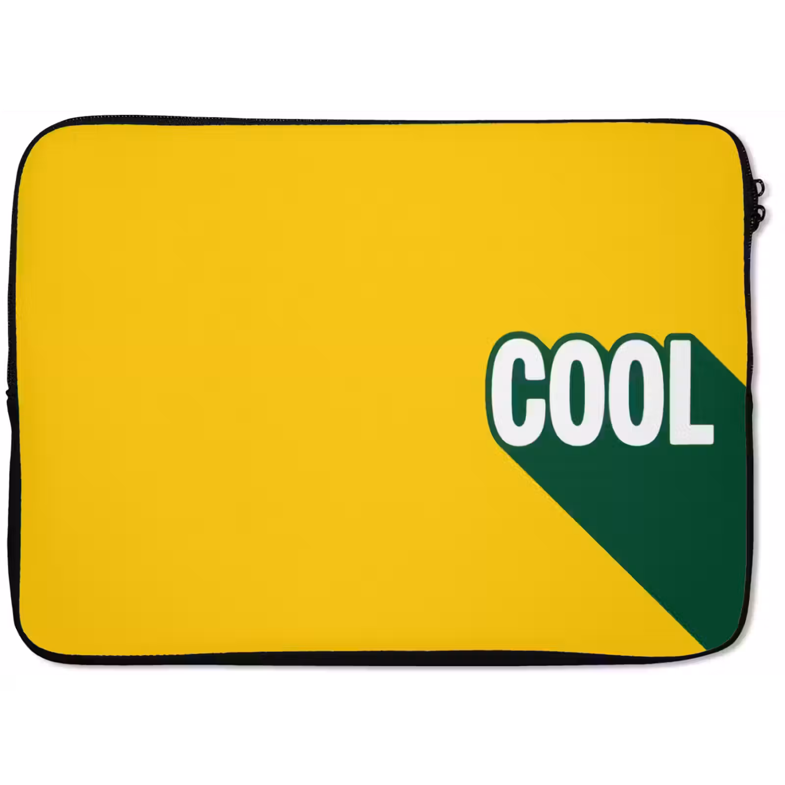 Laptophoes - Cool - Geel - Groen — 1