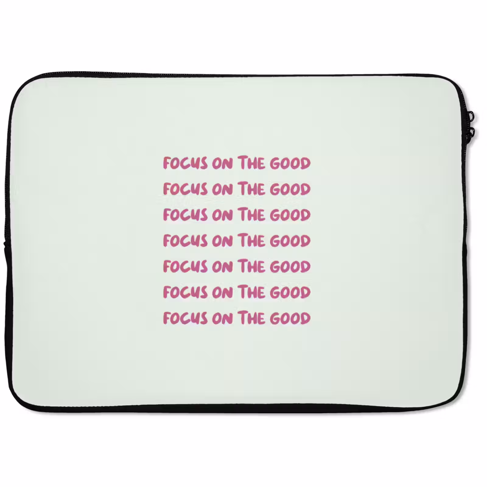 Laptophoes - Focus on the good - Roze — 1
