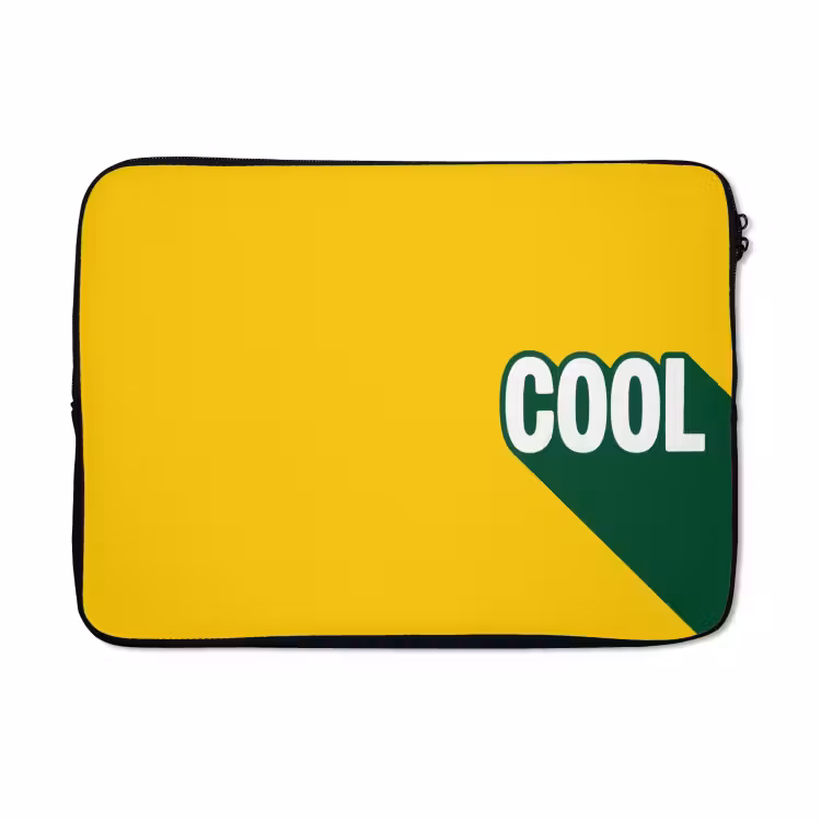 Laptophoes - Cool - Geel - Groen — 5