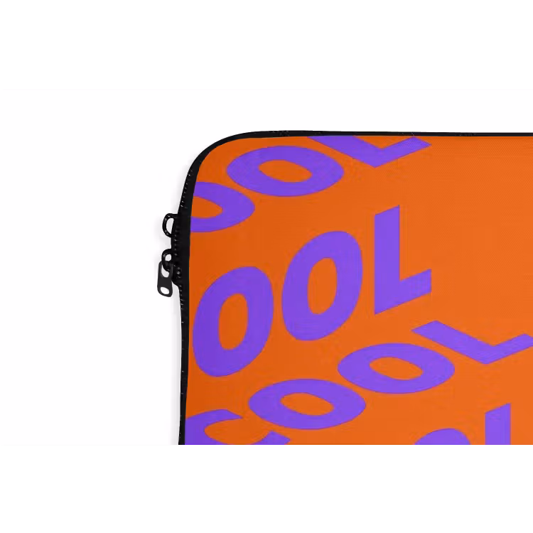 Laptophoes - Cool - Paars - Oranje — 6