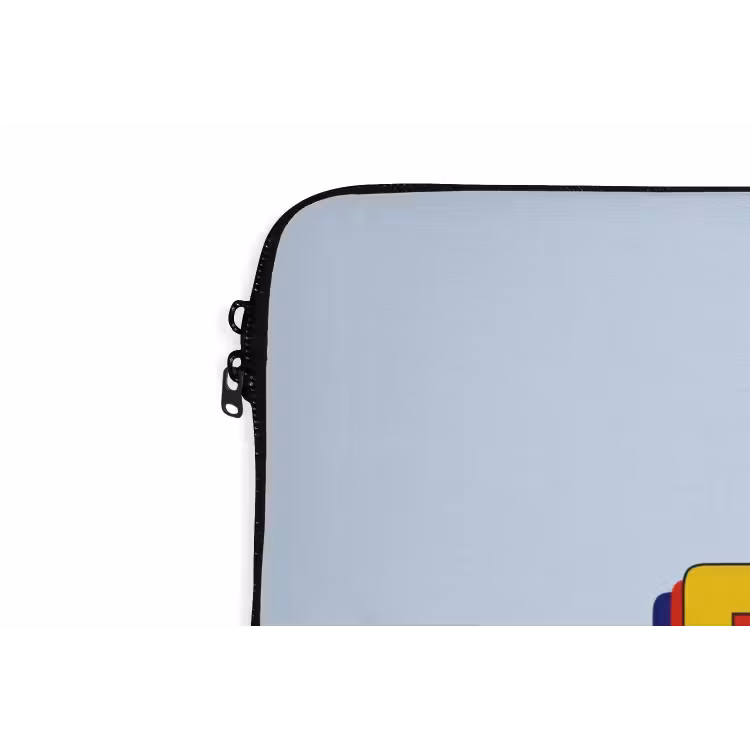 Laptophoes - Fijn - Geel - Oranje — 6