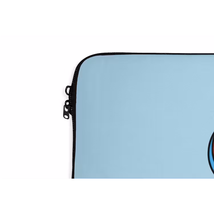 Laptophoes - Oh ok - Blauw - Kleurrijk — 6