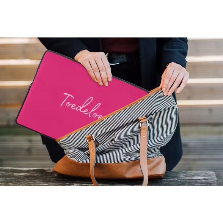 Laptophoes - Toedeloe - Roze — 4