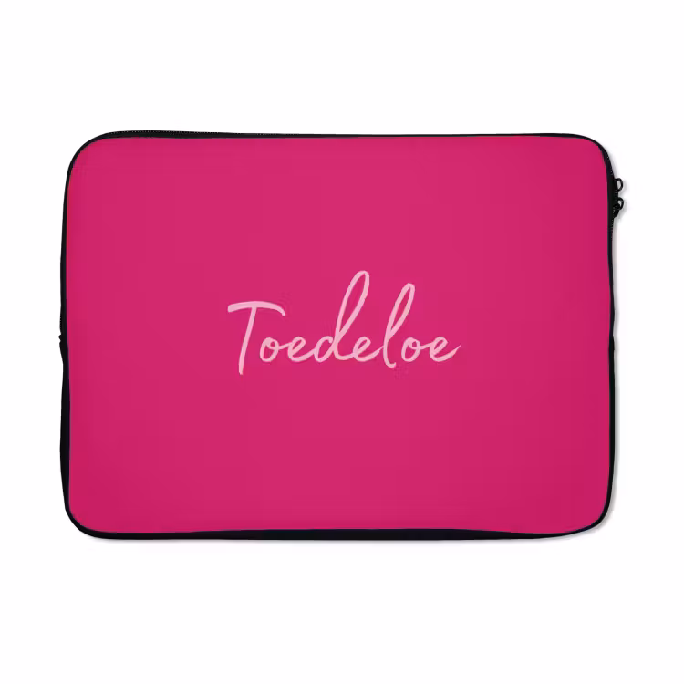 Laptophoes - Toedeloe - Roze — 5