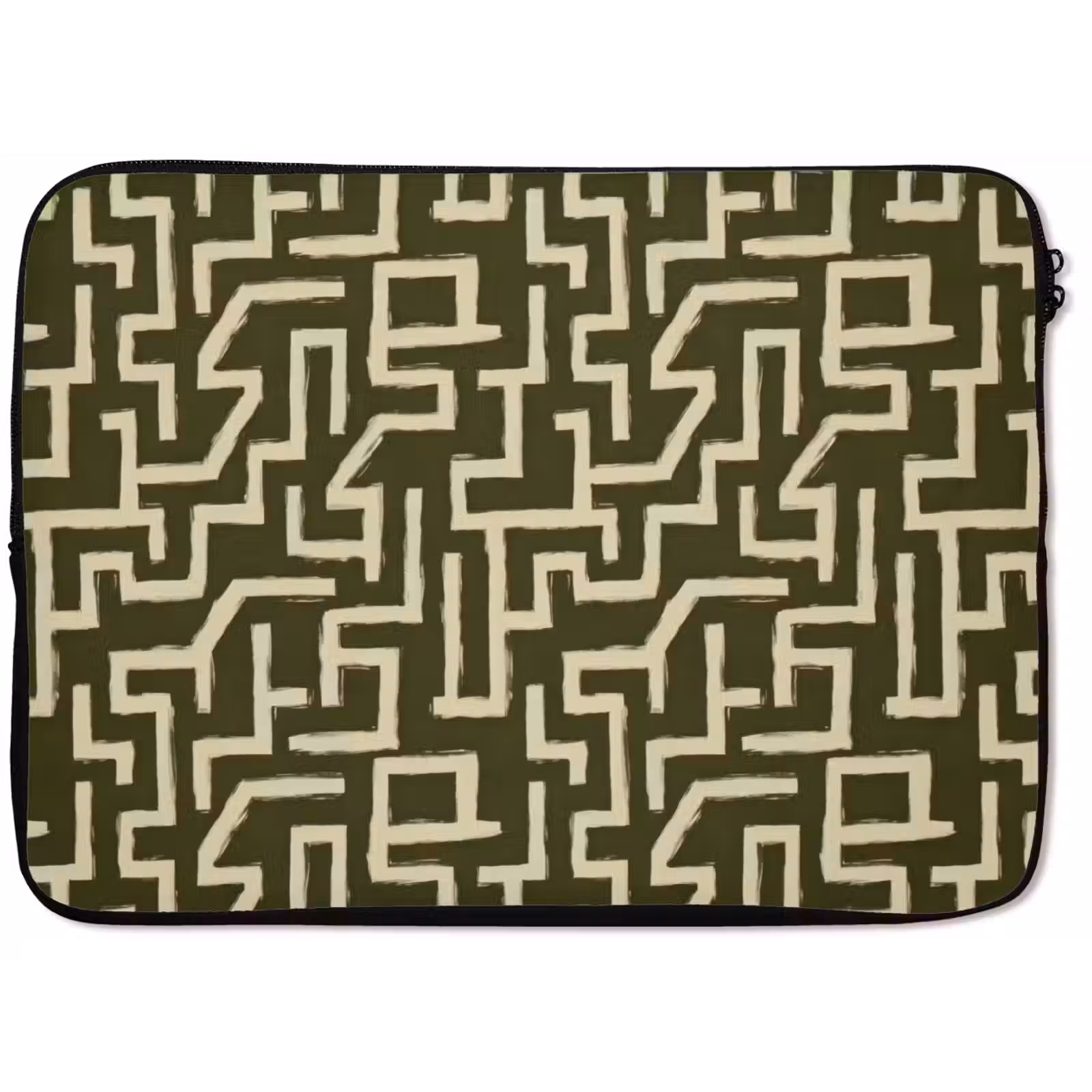 Laptophoes - Abstract - Lijnen - Groen — 1