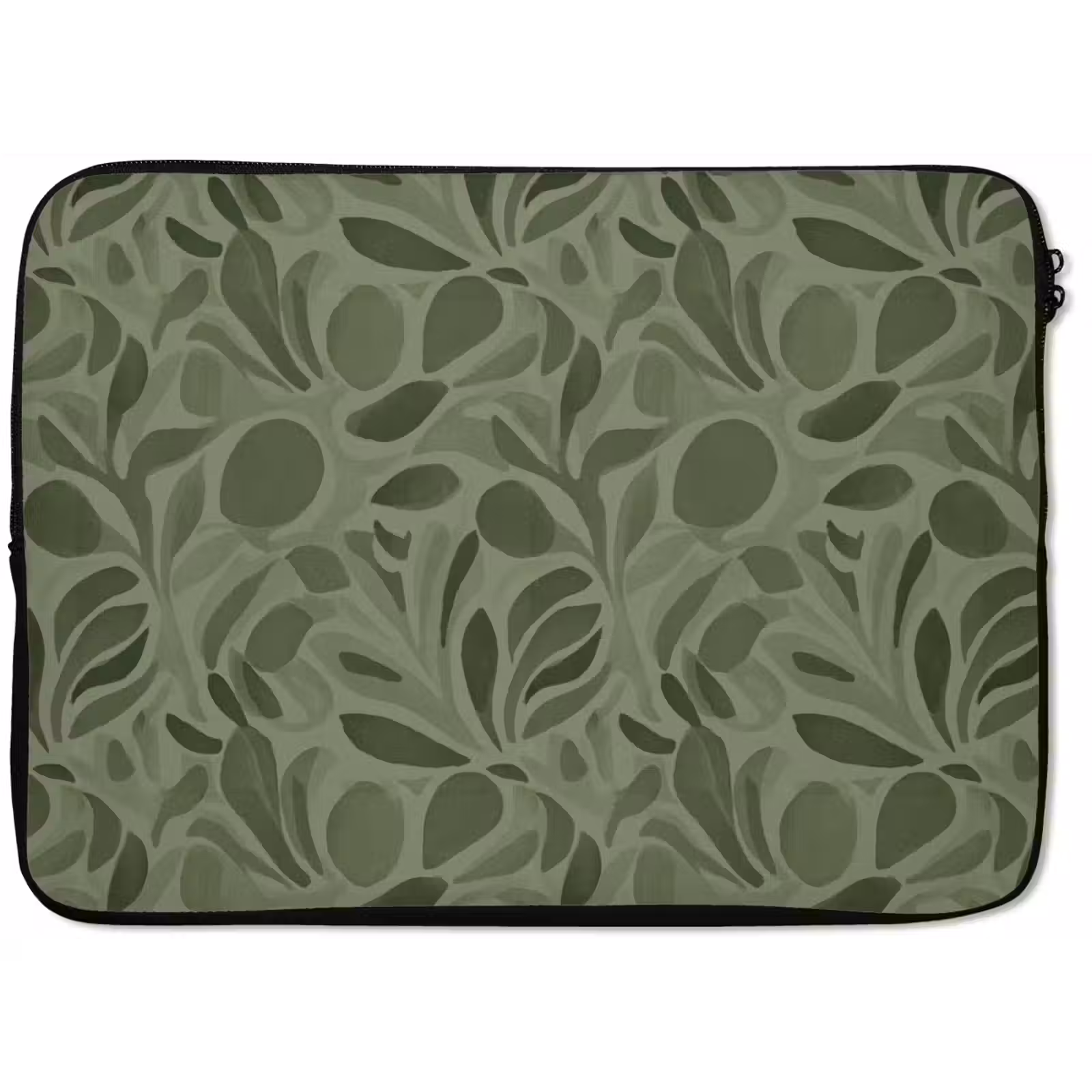 Laptophoes - Sereen - Bladeren - Groen — 1