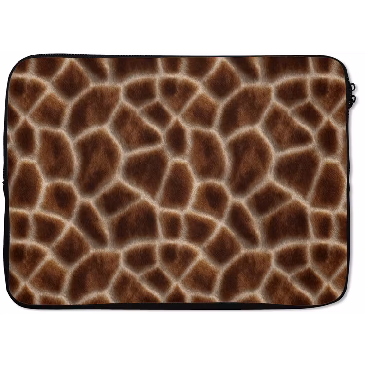 Laptophoes - Giraf - Bruin - Vacht — 1