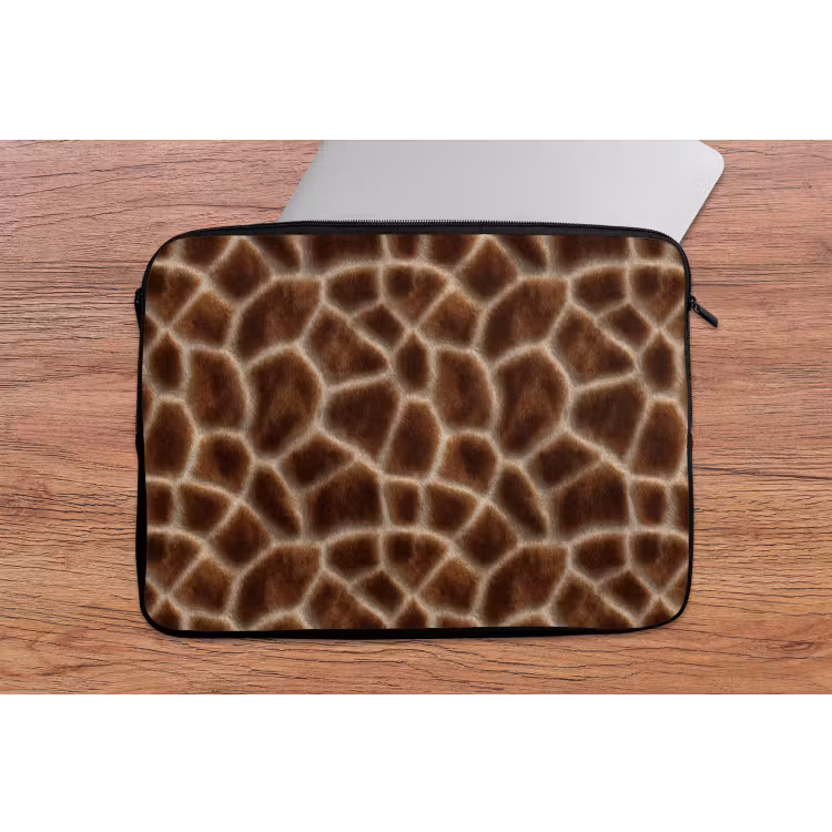 Laptophoes - Giraf - Bruin - Vacht — 2