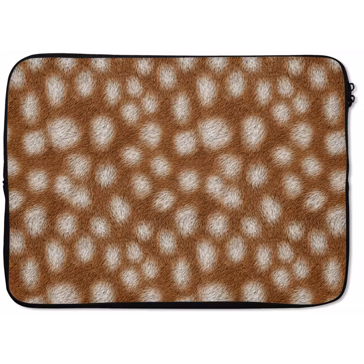 Laptophoes - Hert - Bruin - Vacht — 1