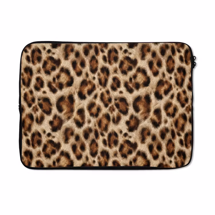 Laptophoes - Luipaard - Bruin - Vacht — 5