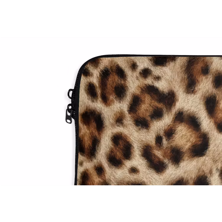 Laptophoes - Luipaard - Bruin - Vacht — 6