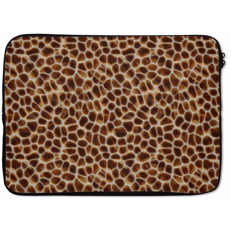 Laptophoes - Schildpad - Bruin - Patroon — 1