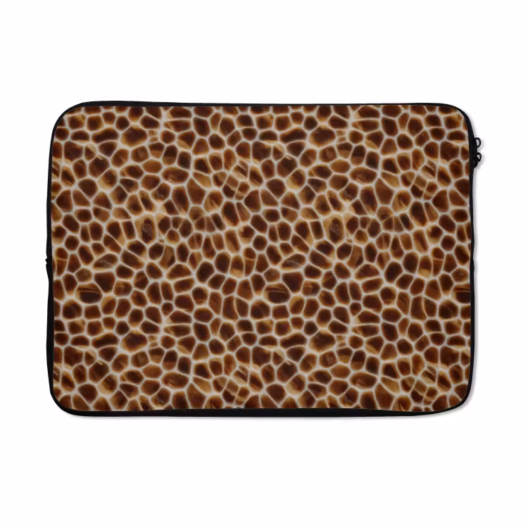 Laptophoes - Schildpad - Bruin - Patroon — 5