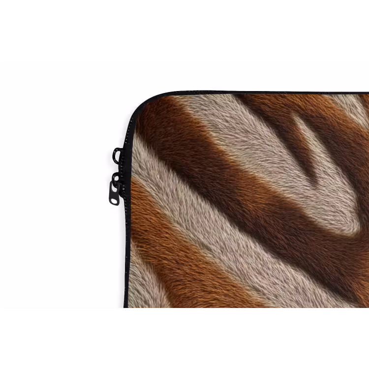 Laptophoes - Zebra - Bruin - Patroon — 6