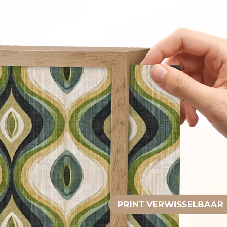 Lightbox - Wandlamp - Abstract - Ritmisch - Groen — 5
