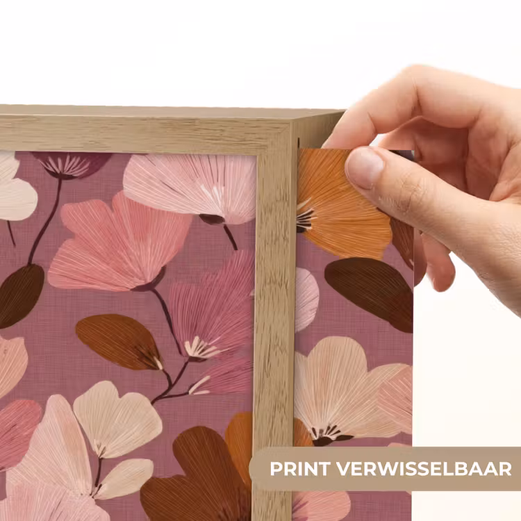 Lightbox - Wandlamp - Bloem - Patroon - Roze — 5