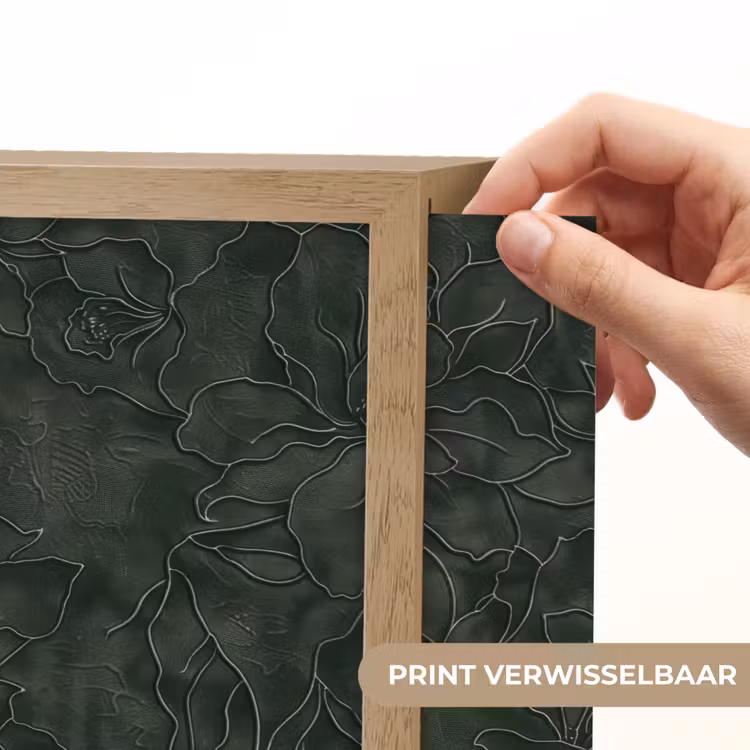 Lightbox - Wandlamp - Bloemen - Lijnen - Groen — 5