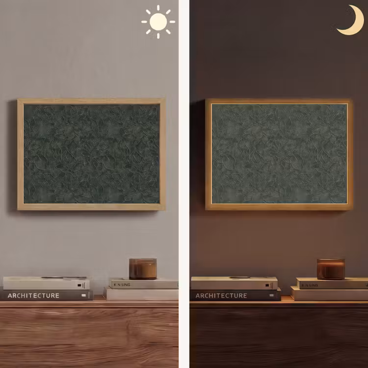 Lightbox - Wandlamp - Bloemen - Lijnen - Groen — 6