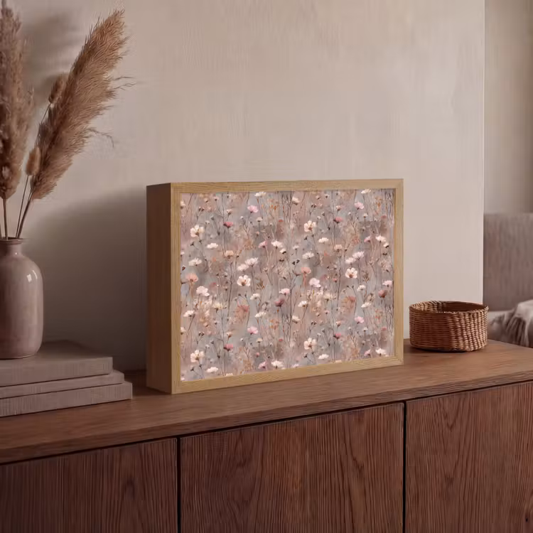 Lightbox - Wandlamp - Bloemen - Wild - Pastel — 4