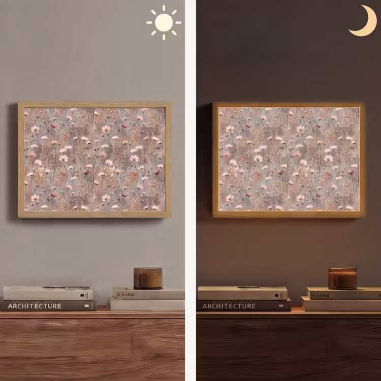 Lightbox - Wandlamp - Bloemen - Wild - Pastel — 6
