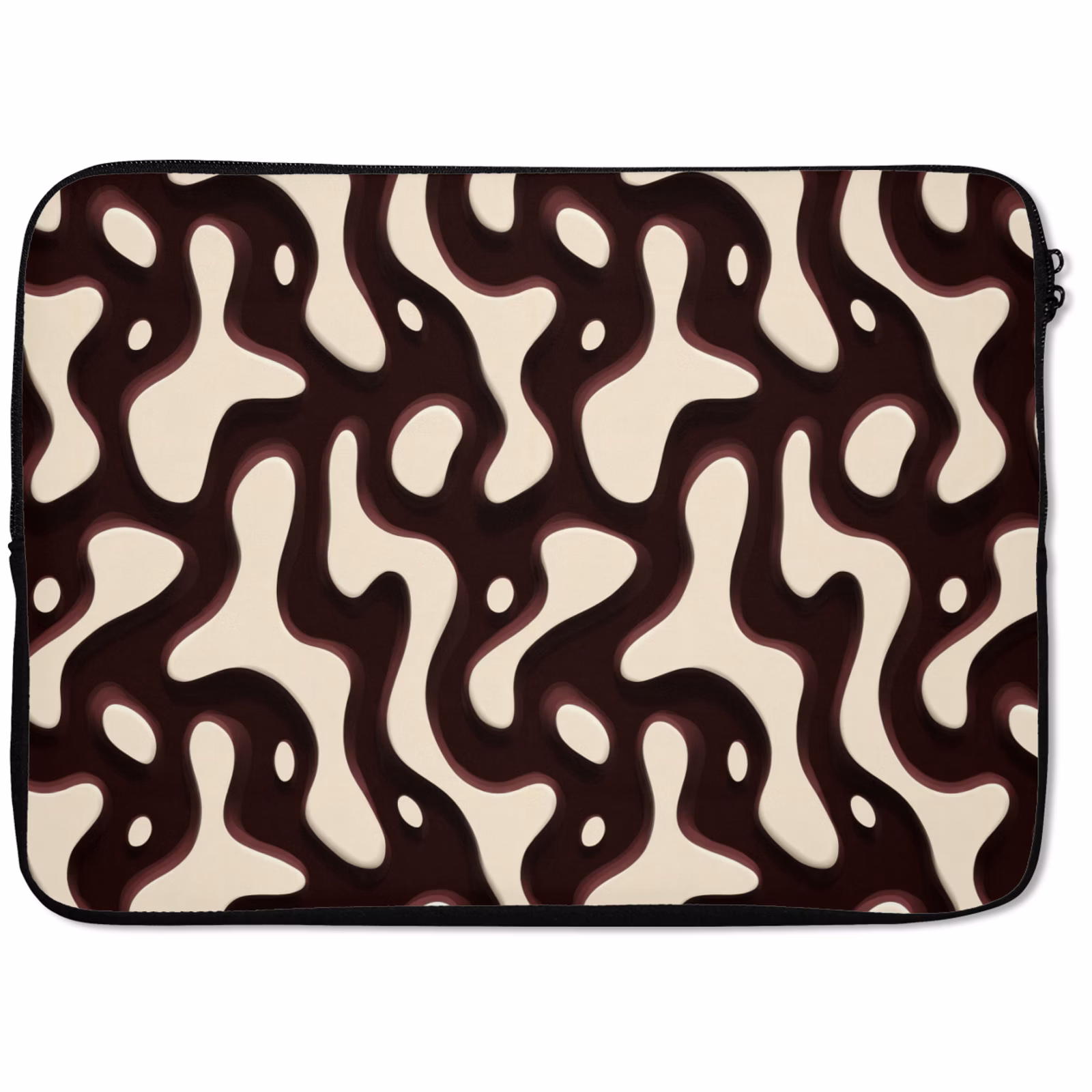 Laptophoes - Organisch - Krachtig - Bruin — 1