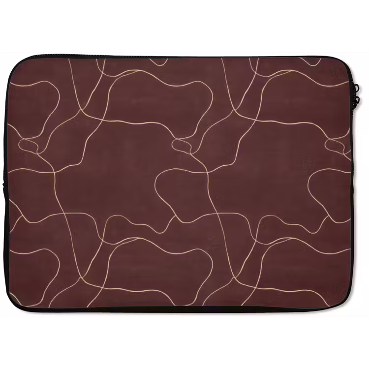 Laptophoes - Abstract - Modern - Bruin — 1