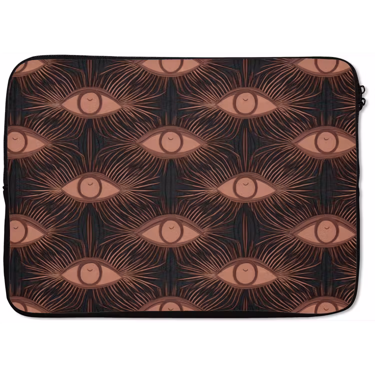 Laptophoes - Boheems - Oog - Bruin — 1