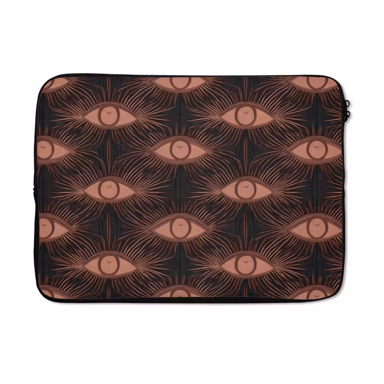 Laptophoes - Boheems - Oog - Bruin — 5
