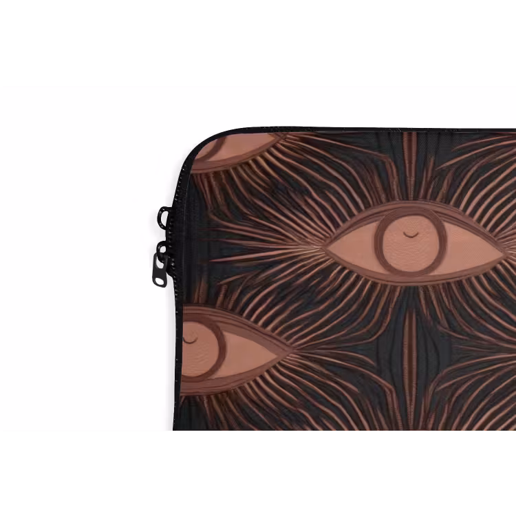 Laptophoes - Boheems - Oog - Bruin — 6