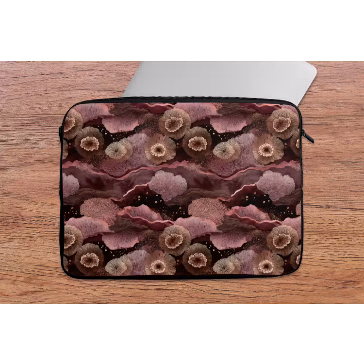 Laptophoes - Koraal - Organisch - Roze — 2