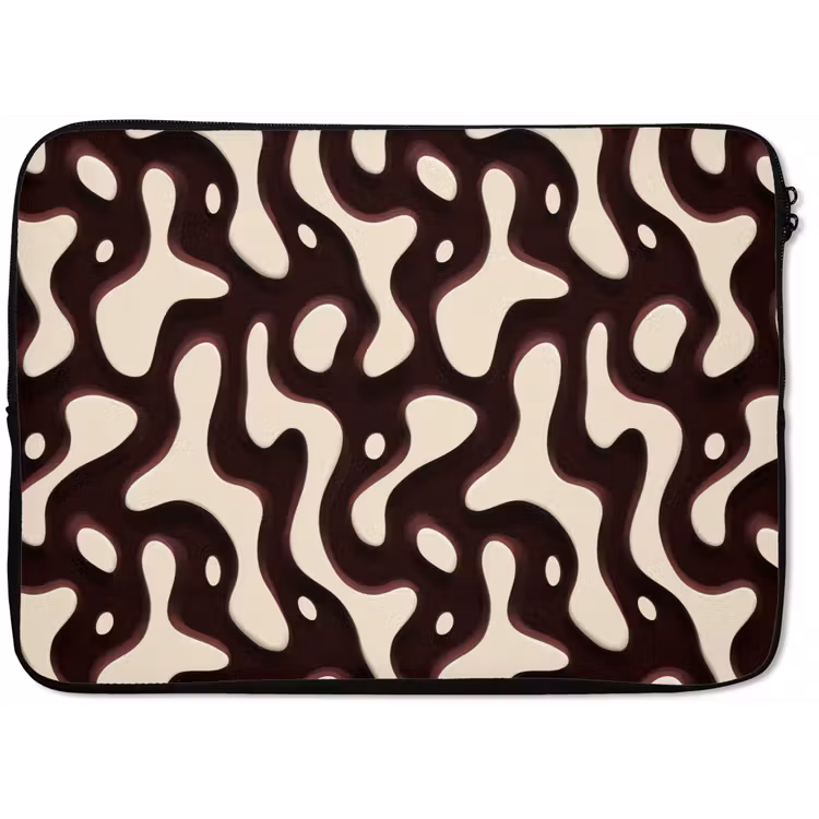 Laptophoes - Organisch - Krachtig - Bruin — 1