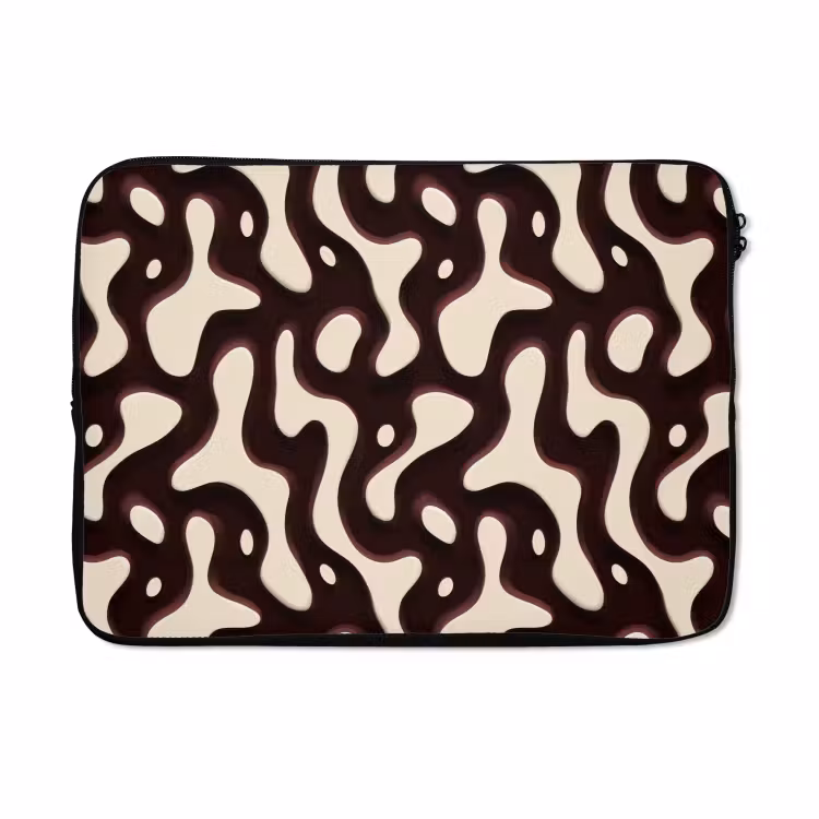 Laptophoes - Organisch - Krachtig - Bruin — 5