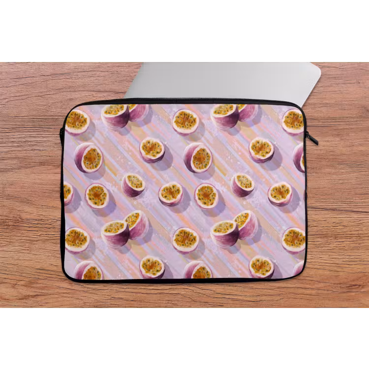 Laptophoes - Passievrucht - Tropisch - Paars — 2
