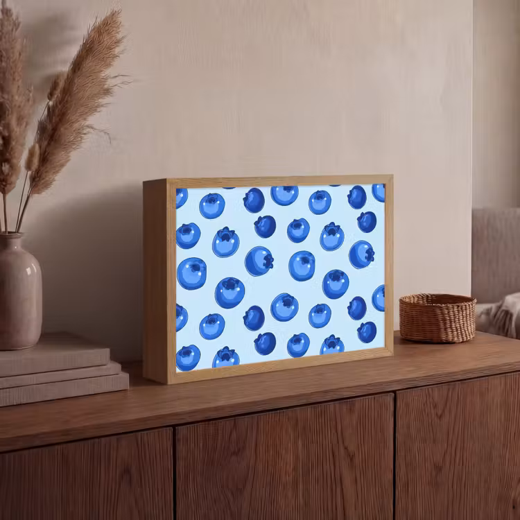 Lightbox - Wandlamp - Bessen - Modern - Blauw — 4