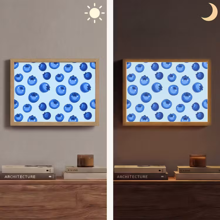 Lightbox - Wandlamp - Bessen - Modern - Blauw — 6