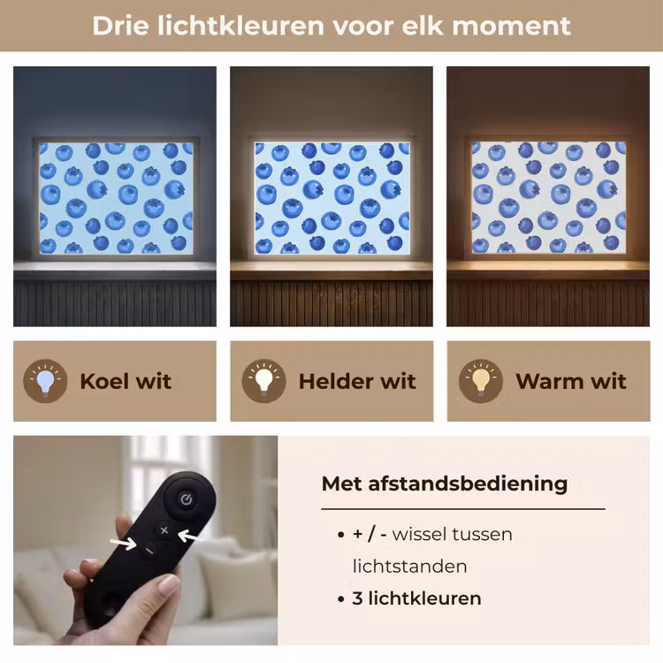 Lightbox - Wandlamp - Bessen - Modern - Blauw — 8